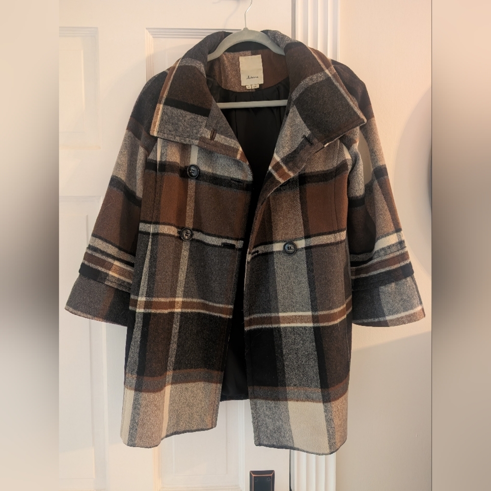 Plaid Women's Coat